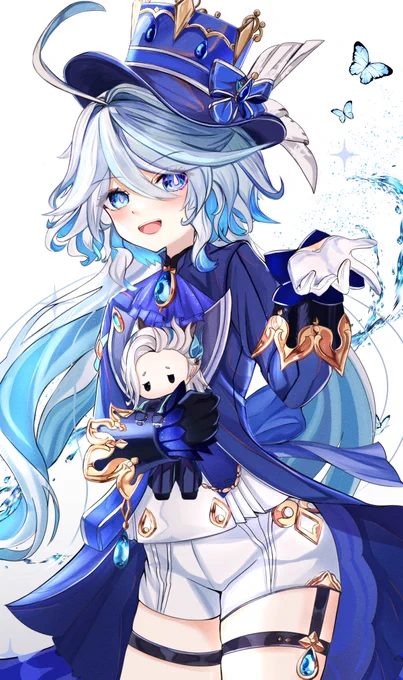 お誕生日おめでとう!#フリーナ生誕祭2024 #Furina#GenshinImpact  #Genshin 