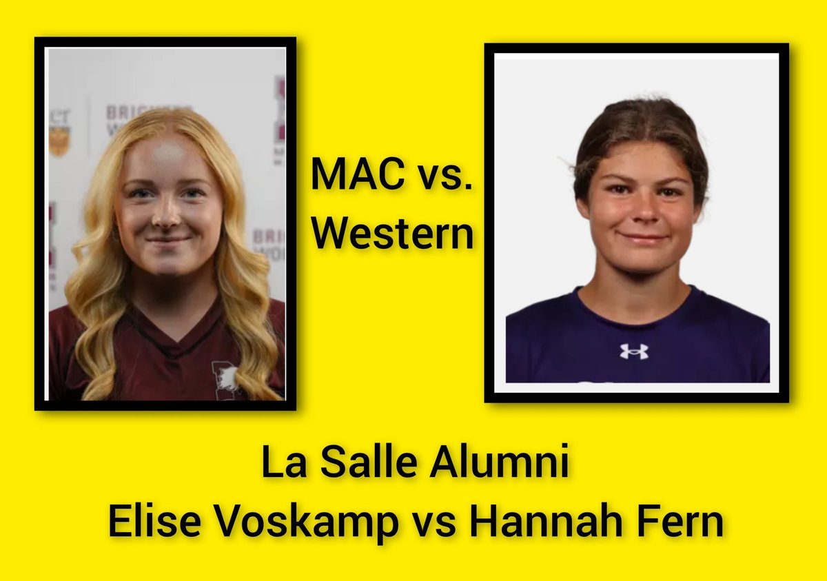 Good luck to two La Salle Women's Rugby Alumni today at the OUA 1/4 Finals.