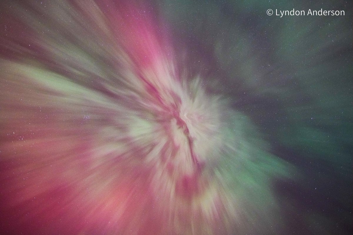 Some northern lights photos taken near Bismarck, N.D. between 2 and 3 a.m. on Friday, October 10.