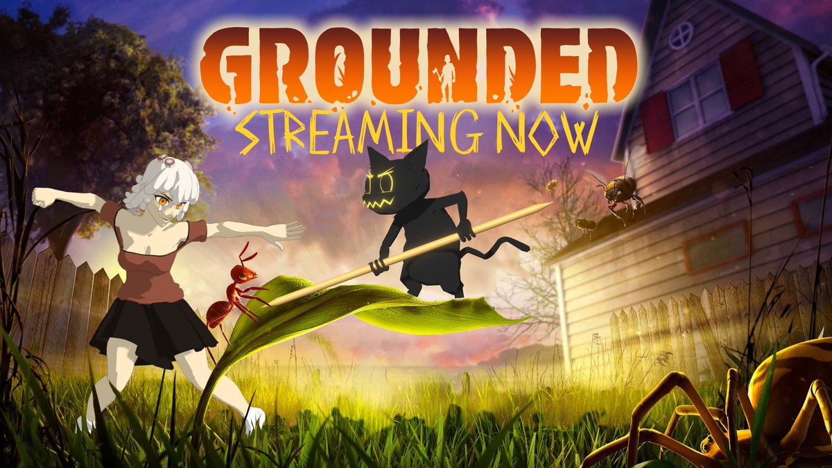 ScratchVT's tweet photo. We're under attack, backyard raid! All personnel to their battle stations! This is the final stand!! @bowlinforlife 
https://t.co/A5Cgj7bFNa
#Grounded #Survival #Gaming #Gremlin https://t.co/2G5RwsYIa8