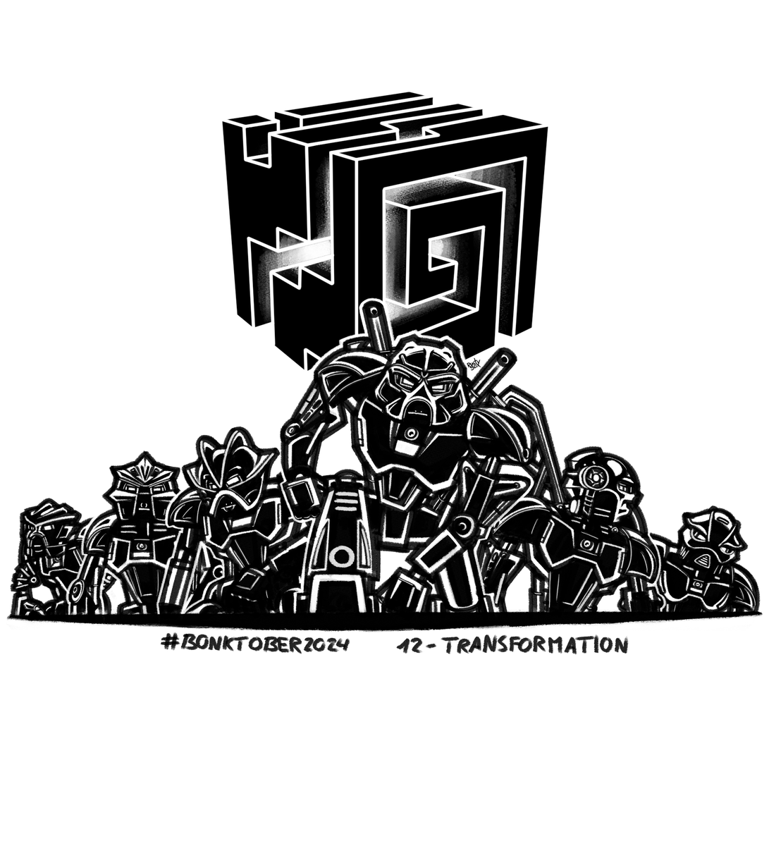 rusty_box's tweet photo. #Bonktober2024 - Day 12 - Transformation
"Once we were Toa - but now we are far, far more."
The Toa Nuva - the most powerful Toa in the history of the Matoran Universe.
#Bionicle #Bonktober #Inktober #inktober2024 #bioniclefanart #toa #toanuva #fanart #art #digitalart https://t.co/ZaNrkO8LlB