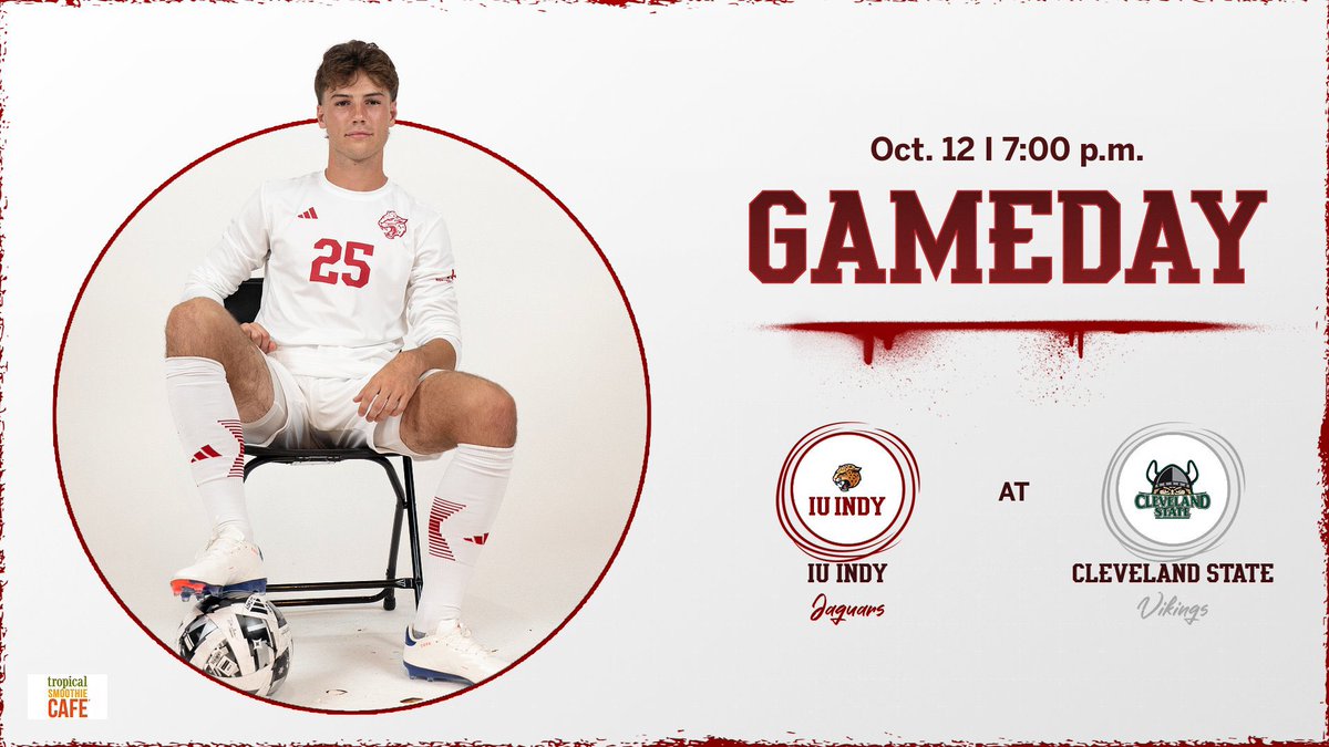 iuindy_msoc's tweet photo. It’s Matchday! We’re in Cleveland for a clash with the Vikings at 7:00 p.m. ET! Let’s go Jags!
#WantWorkWin🗣| #UptheJags🐯🐾| #HLMSOC⚽ https://t.co/osxkeJl30y