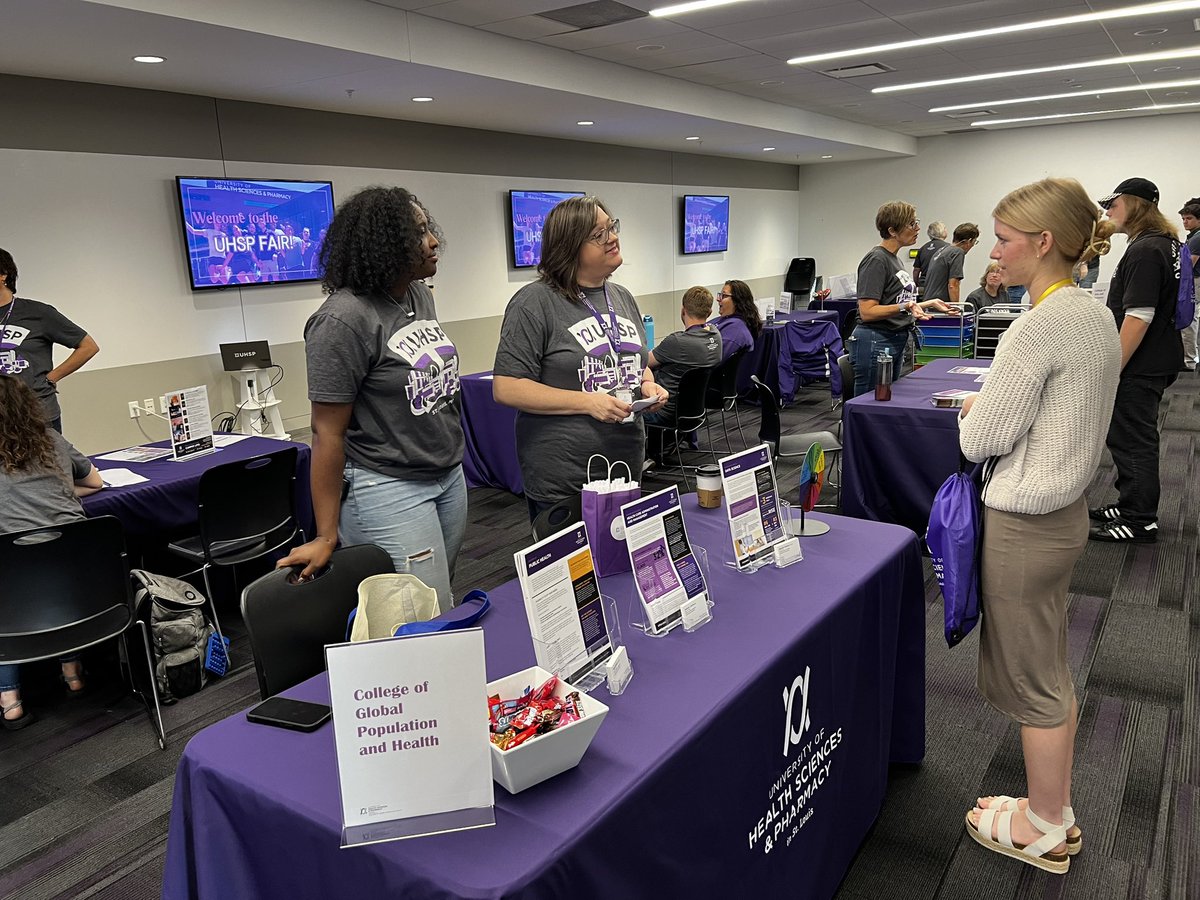 David Steeb (@david_steeb) on Twitter photo Another great turnout for our <a href="/UHSPedu/">University of Health Sciences and Pharmacy in STL</a> Fall Preview Day! From pharmacy and health care management to biomedical and public health careers, we have a lot to offer across the health sciences. Another great turnout for our <a href="/UHSPedu/">University of Health Sciences and Pharmacy in STL</a> Fall Preview Day! From pharmacy and health care management to biomedical and public health careers, we have a lot to offer across the health sciences.