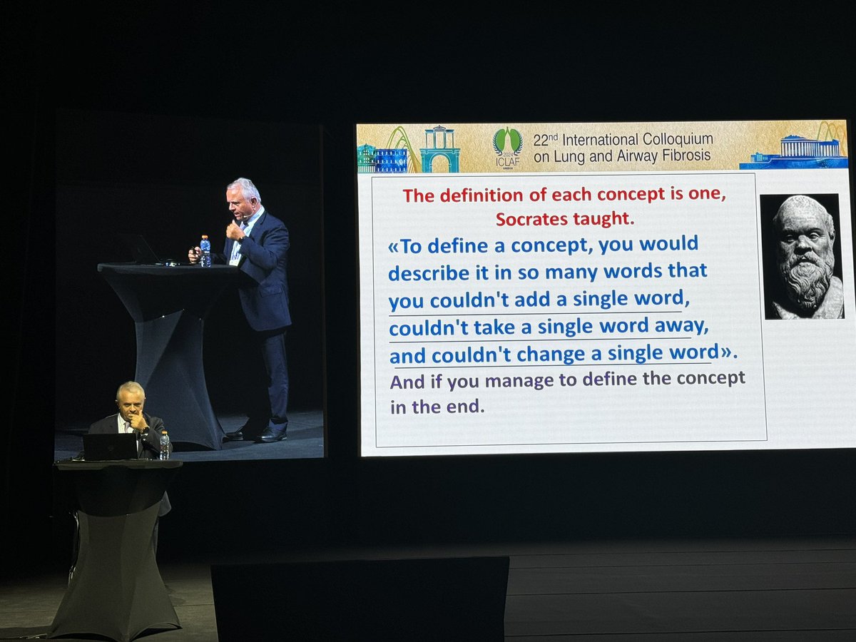 Very proud of my mentor Prof Demos Bouros for delivering a didactic lecture at #ICLAF2024