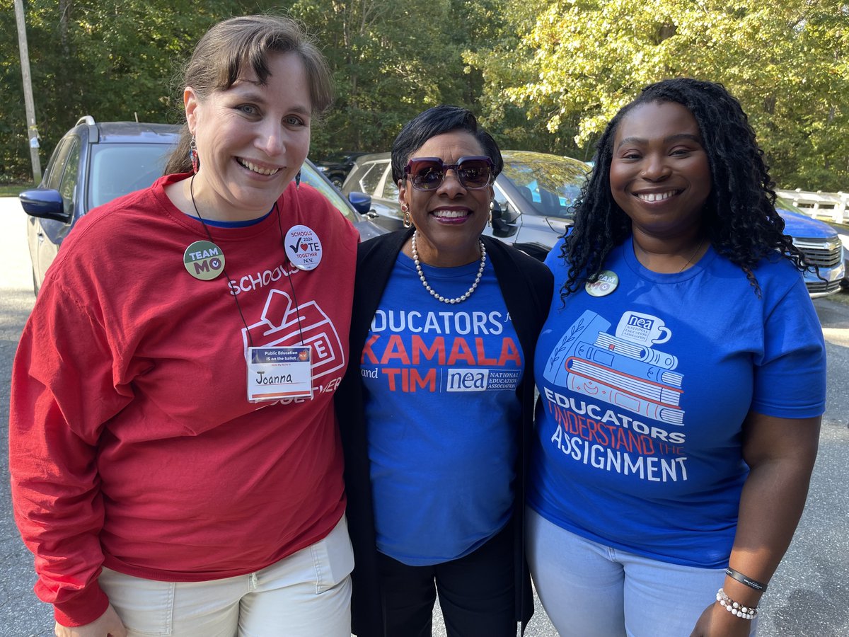 Today I am joining <a href="/ncae/">North Carolina Association of Educators</a> to canvass voters in Guilford County—because education is on the ballot this year.

I am so inspired by these incredible North Carolinians—including an NEA member running for office!—who are building a bright future for their students and their state.