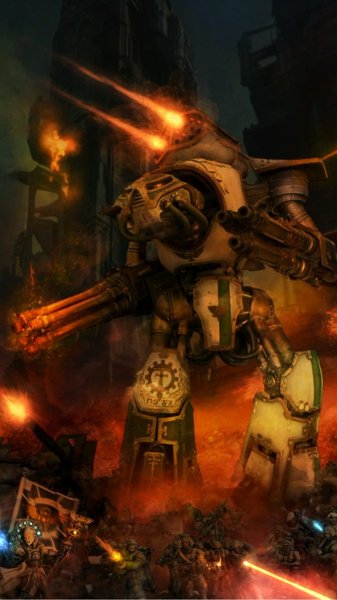 Titan fest!

Your minis really make me look talented lol

Pretty crazy that it’s been years doing this and I’m having even more fun now.

Like I’m capturing what my mind sees when I look at your minis better.

#titanicus #40k