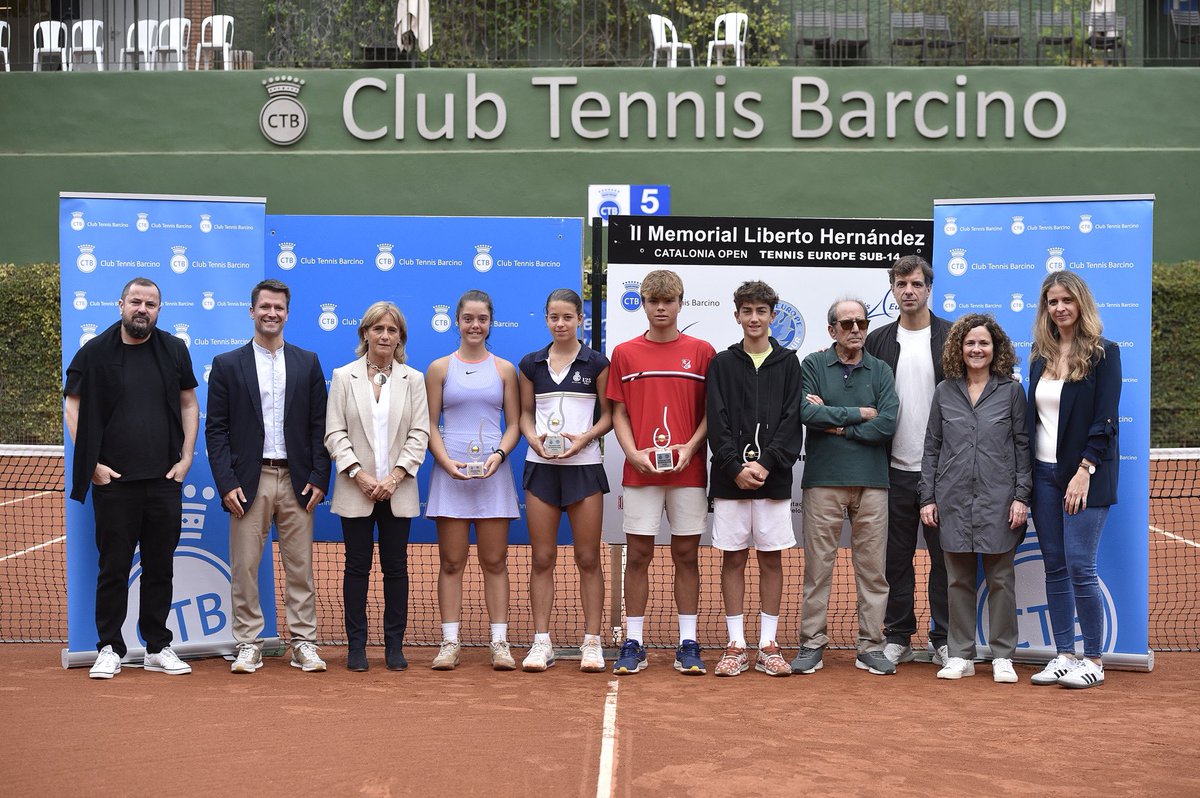 🏆 Pol Mas i Liliana Chetry han estat els campions del Tennis Europe Sub14 -Catalonia Open “Memorial Liberto Hernández” del <a href="/CTBarcino/">CTBarcino</a>! 

Enhorabona! 👏🏻

#tennis #tenniscatalà #FCT