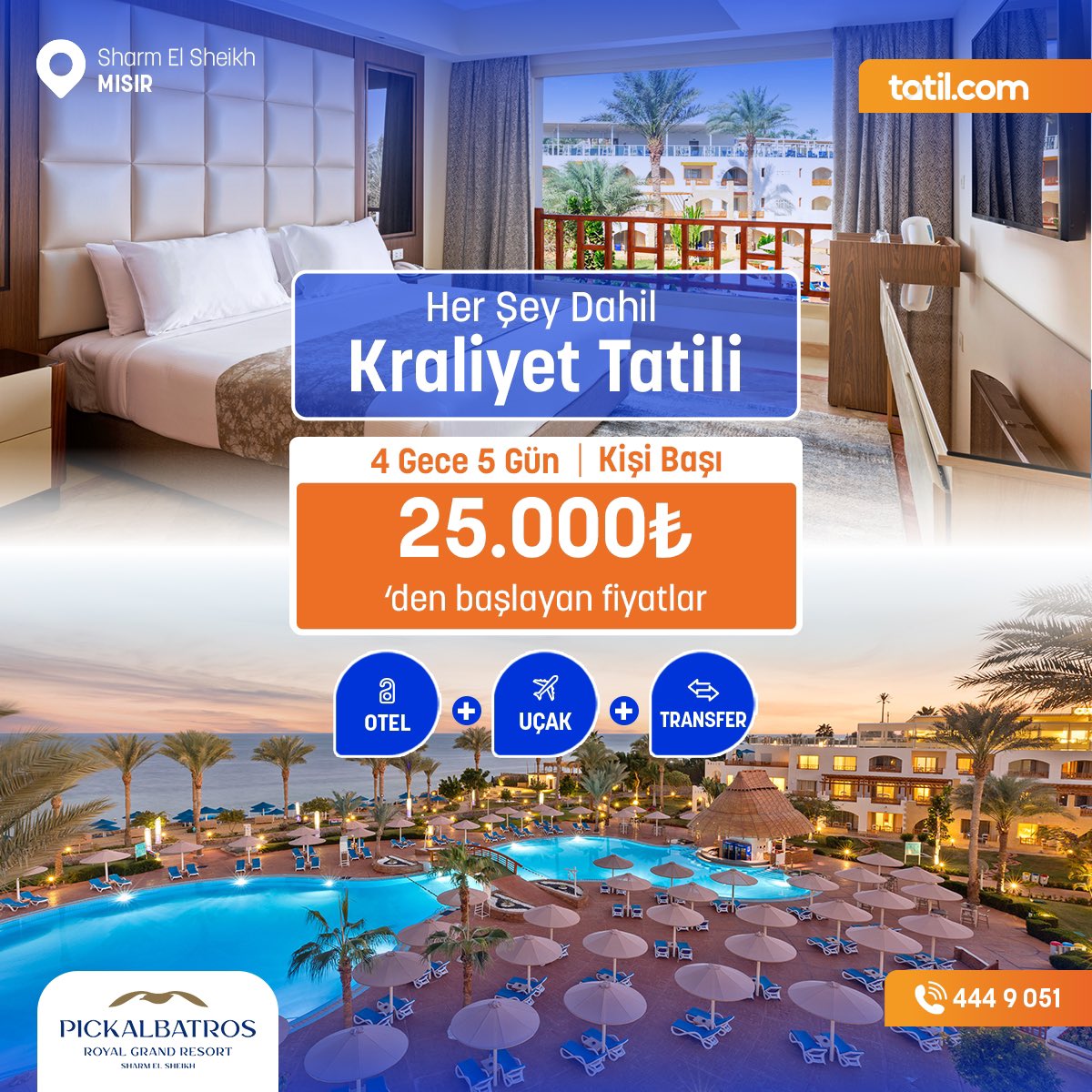 #SharmElSheikh’ten popüler otelleri senin için derledik! ✨ 
Sen hangisinde kalmak isterdin? 😍 
Otel+Uçak+Transfer dahil #vizesiz Sharm El Sheikh tatilin için hemen ara!
📞444 9 051
