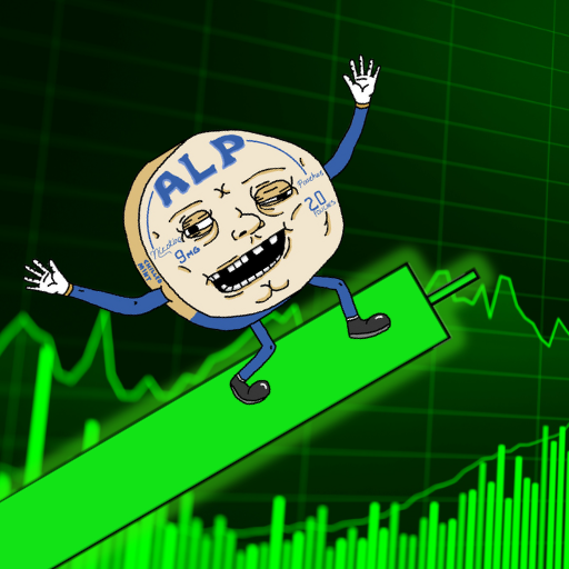 yolomargin's tweet photo. Nicotine coins going absolutely nuts, but there is a very obvious catch-up trade which I see 

$ZYN touching 70m just now while $ALP on SOL at 2.2m

Tucker Carlson drops his product in about 2-3 weeks and the ALP on SOL CTO team is pumping out content better than 9 fig projects I've seen

DYOR and I think it will click for you 

CA: 8ThSrRA6qpkva4bGE6DNfFKnuKuCPM22Db16zS1Mpump