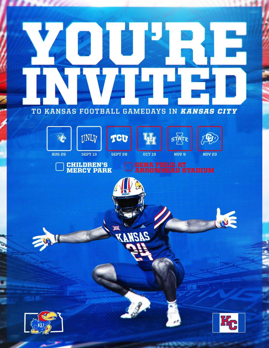 Thank you for the invite <a href="/CoachSvarczkopf/">Greg Svarczkopf</a> <a href="/KU_Football/">Kansas Football</a> !!
<a href="/BallingerJags/">Coach Ballinger (NOAH)</a>