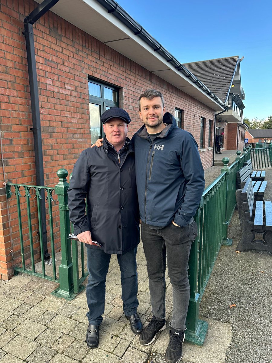 Gordon Elliott (@gelliott_racing) on Twitter photo Great to bump into <a href="/TyroneGAALive/">Tyrone GAA</a> & <a href="/AFL/">AFL</a> legend <a href="/CMckenna7/">Conor Mckenna</a> <a href="/Fairyhouse/">FairyhouseRacecourse</a> today. 🏉🏐 Great to bump into <a href="/TyroneGAALive/">Tyrone GAA</a> & <a href="/AFL/">AFL</a> legend <a href="/CMckenna7/">Conor Mckenna</a> <a href="/Fairyhouse/">FairyhouseRacecourse</a> today. 🏉🏐