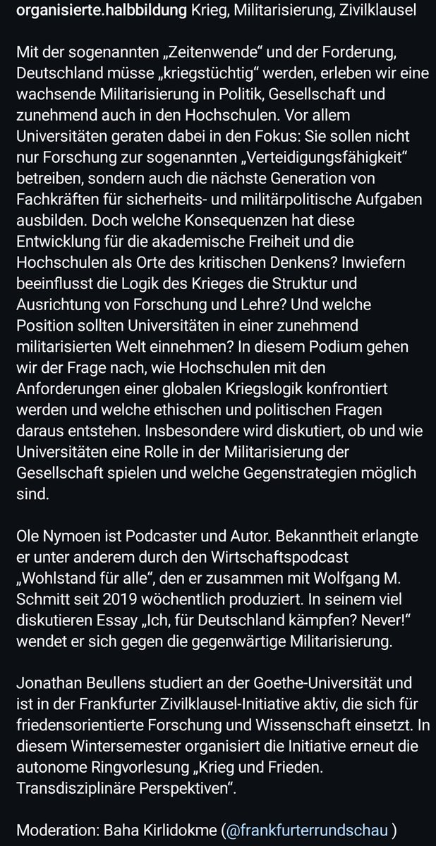 hey na

zur anmeldung ifs.uni-frankfurt.de/295/organisier…

<a href="/O_Halbbildung/">Organisierte Halbbildung</a> 
<a href="/nymoen_ole/">Ole Nymoen</a>
