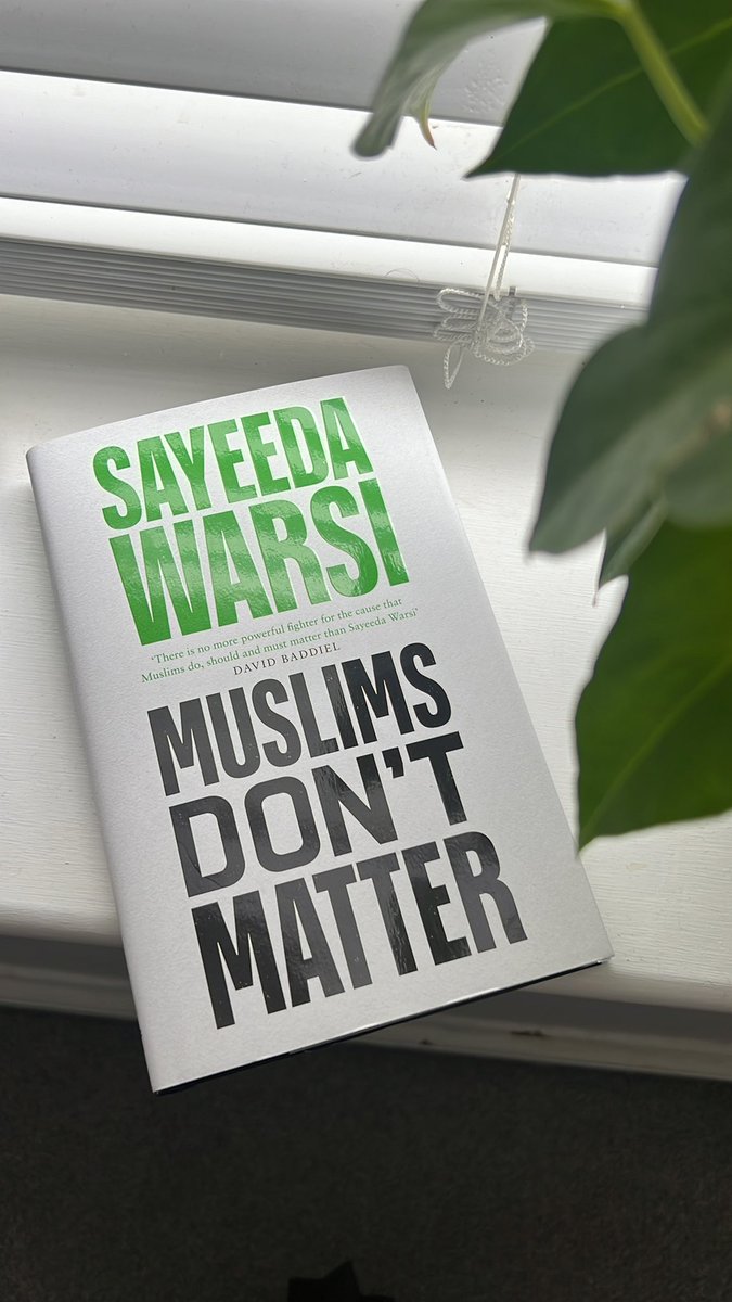 Looking forward to this read! <a href="/SayeedaWarsi/">Sayeeda Warsi</a>