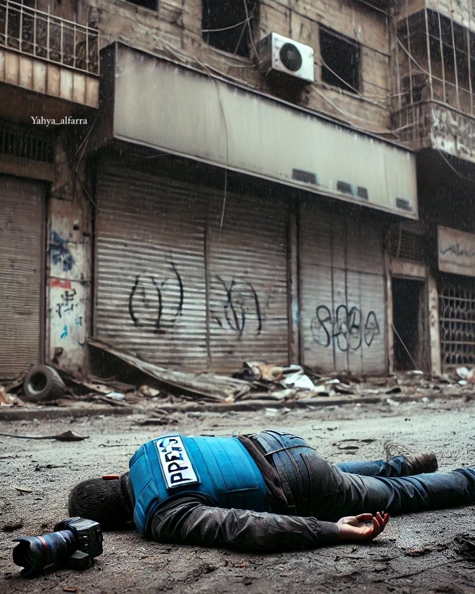 Por lo que sea, esta red social, blanqueadora de genocidas, ha eliminado el post donde os contaba que el régimen criminal sionista ha asesinado a180 periodistas en un año en Gaza.
No quieren testigos de sus crímenes ni que el mundo conozca la verdad.
Me ayudas a difundir?