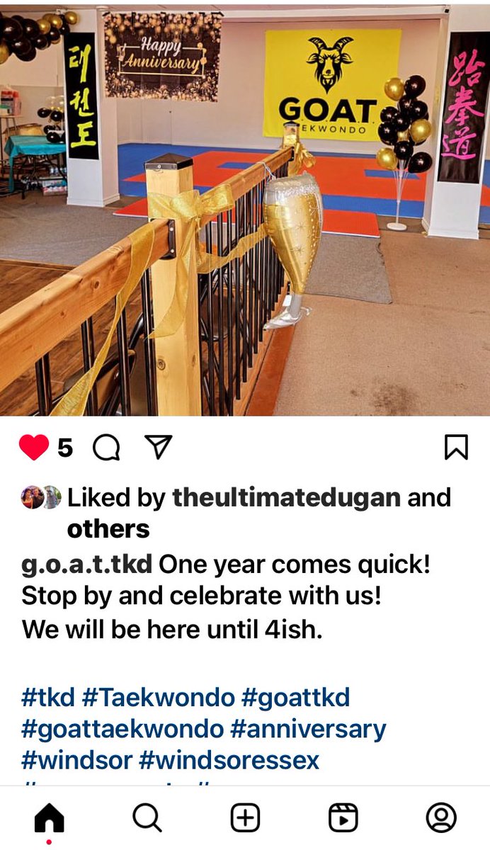 Celebrating G.O.A.T. TKD! 🥋⁦<a href="/EssexCountyON/">County of Essex</a>⁩ ⁦<a href="/CityWindsorON/">City of Windsor</a>⁩ #HappyAnniversary