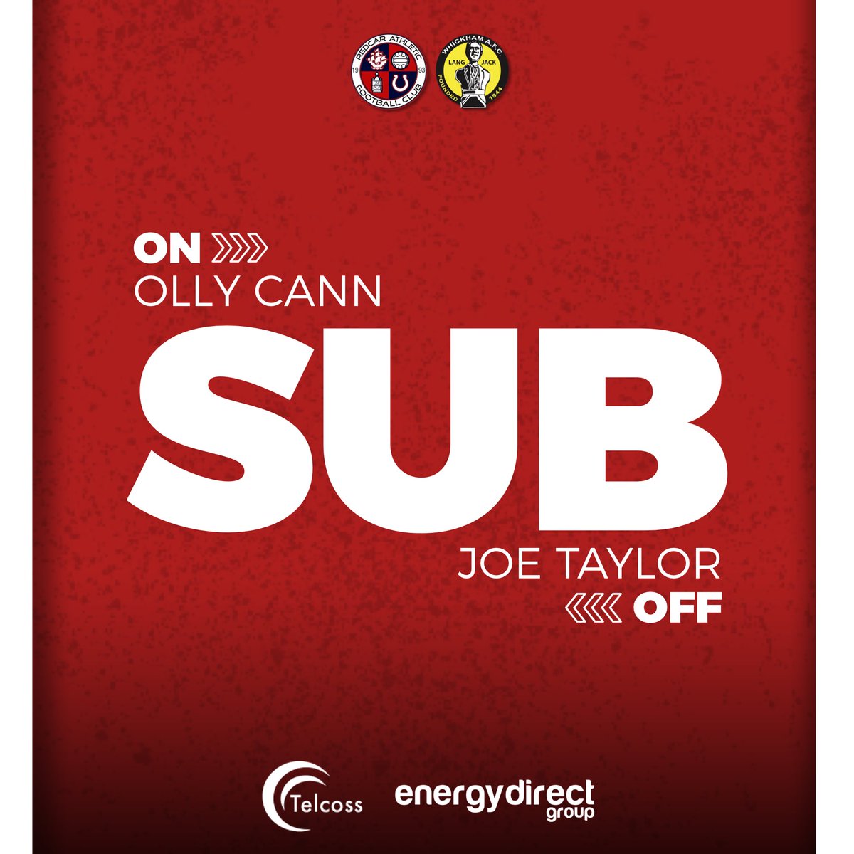 redcarathleticf's tweet photo. 62’ | Welcome back, Olly. 👋

🔴 4-0 ⚫️ #REDvWCK https://t.co/N34vLMmjor