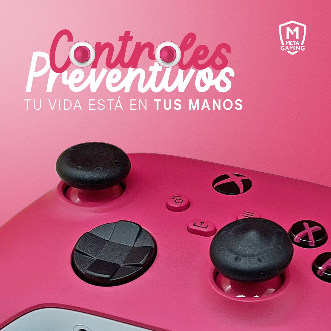 El día de ayer regalamos a nuestras streamers un control especial para recordar la importancia del autoexamen y la detección temprana del Cáncer de Mama. 

El control está en tus manos. Ganar depende de vos.