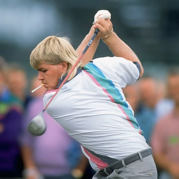 La extremadamente inusual dieta del atleta profesional John Daly:

- 12-20 coca-colas light
- Perritos calientes
- Hamburguesas con queso
- 1-2 paquetes de cigarrillos
- 4-6 bolsas de M&amp;M's
- Miller Lite's

1/5    (🧵Mini hilo)