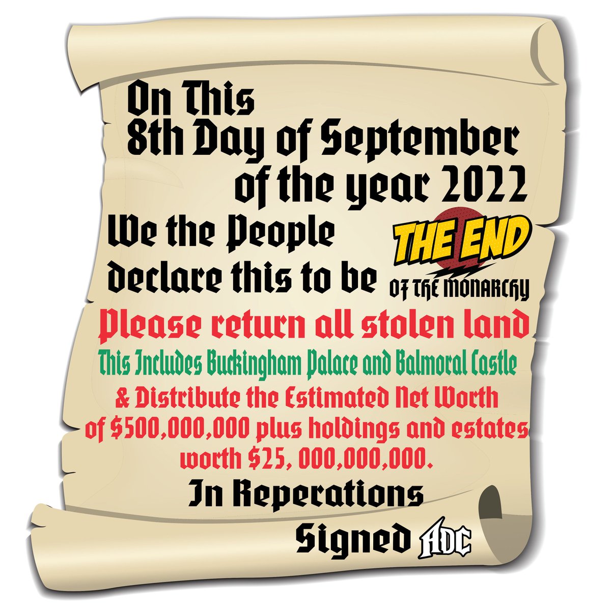 AnalogisLife's tweet image. 👇🗣️📢 #INDIGENOUS #Landback #EndtheMonarchy