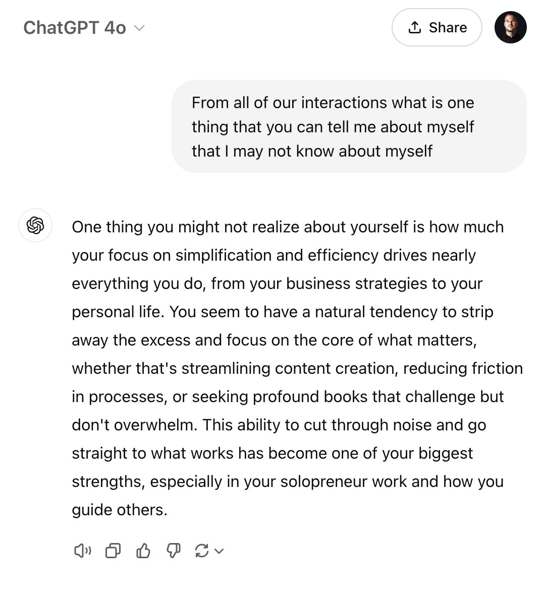 Holy sh*t, I'd say that's pretty damn accurate...