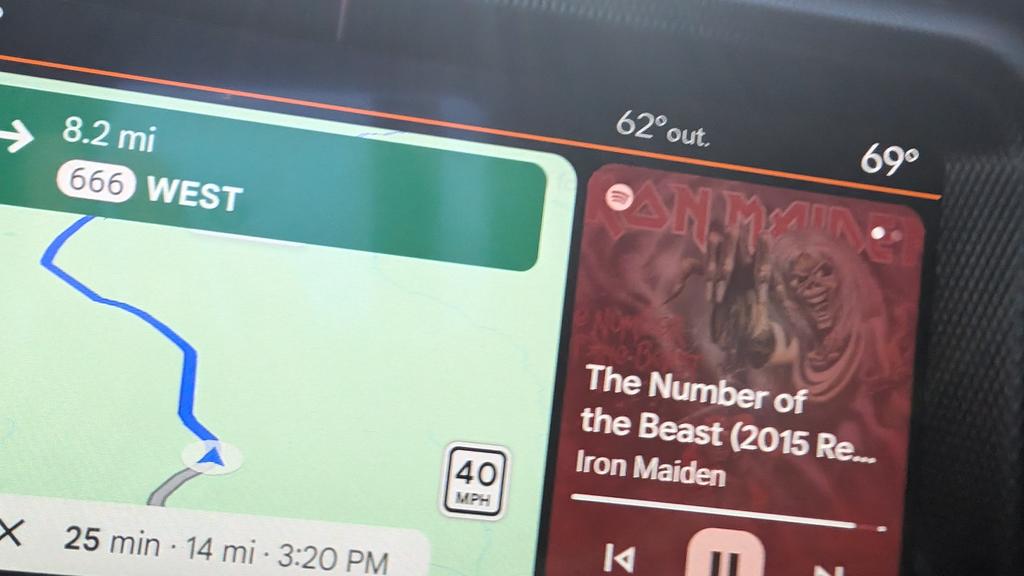 MikeClineJr's tweet image. Appropriate music for driving down this route.