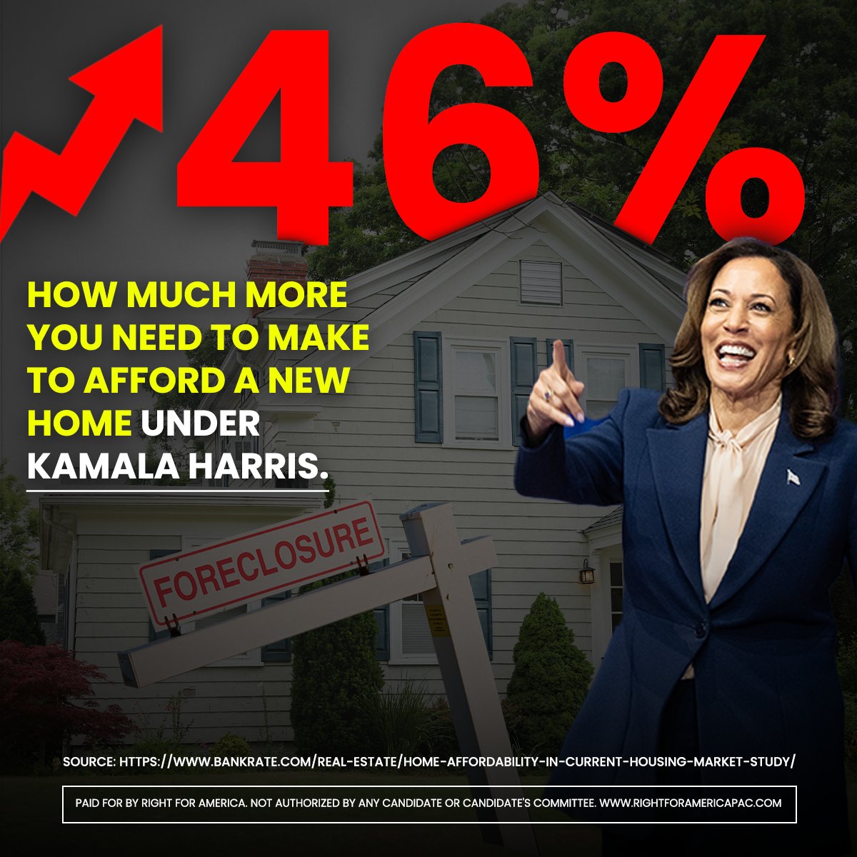Right for America (@rightforamerica) on Twitter photo Want to achieve the American Dream?
Not if <a href="/KamalaHarris/">Kamala Harris</a> has anything to say about it.
Get the facts: learnaboutkamala.com Want to achieve the American Dream?
Not if <a href="/KamalaHarris/">Kamala Harris</a> has anything to say about it.
Get the facts: learnaboutkamala.com