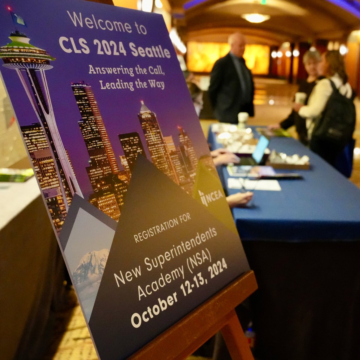 NCEATALK's tweet photo. We are excited to kick off Catholic Leadership Summit 2024 in Seattle today with our New Superintendents Academy! #NCEACLS https://t.co/zmCmmBjvLd
