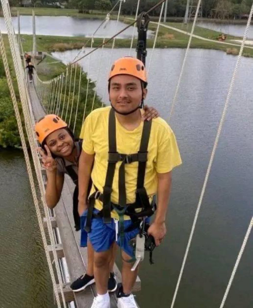 Me forcing my man to do everything with me😂