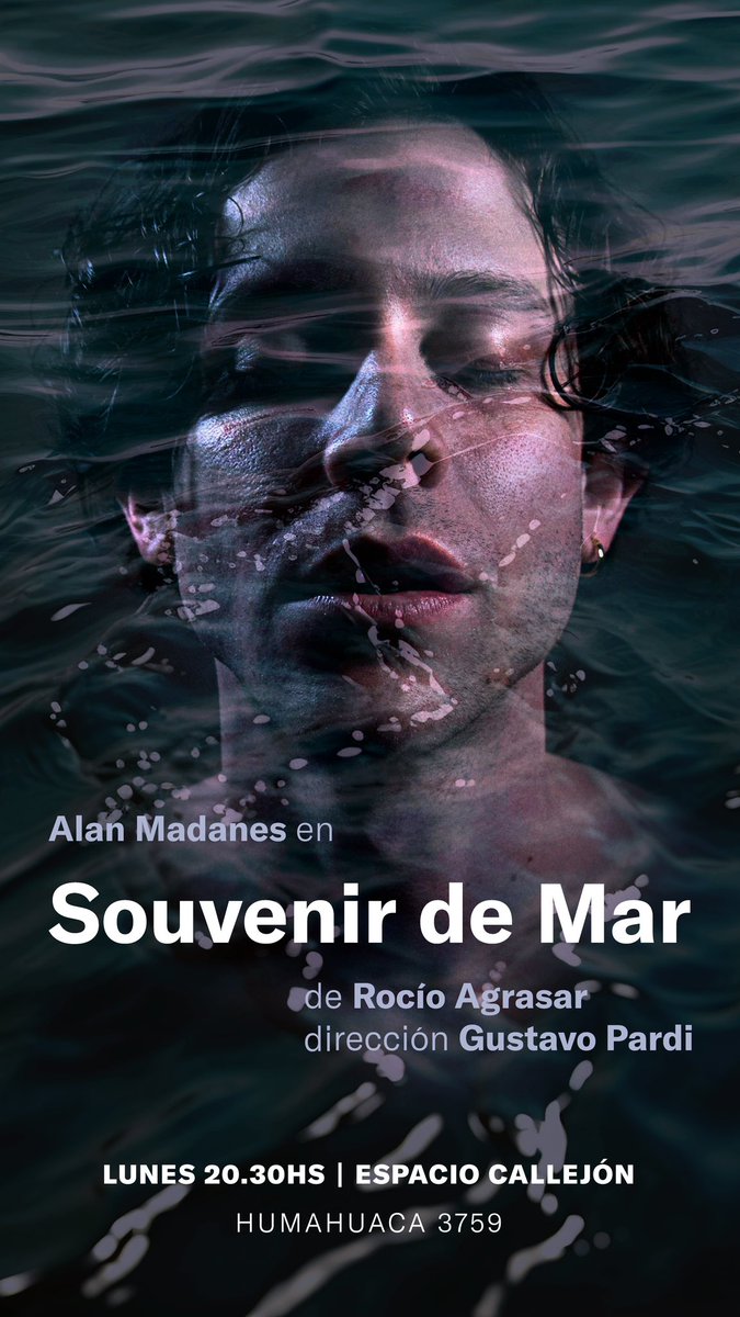 Hola amigos! Hace mucho no paso por acá! Quisiera invitarlos a compartir conmigo este monólogo que estaré interpretando en Espacio Callejón todos los Lunes a las 20.30hs 
“Souvenir de Mar” 

Entradas y +INFO aquí
alternativateatral.com/obra91990-souv…