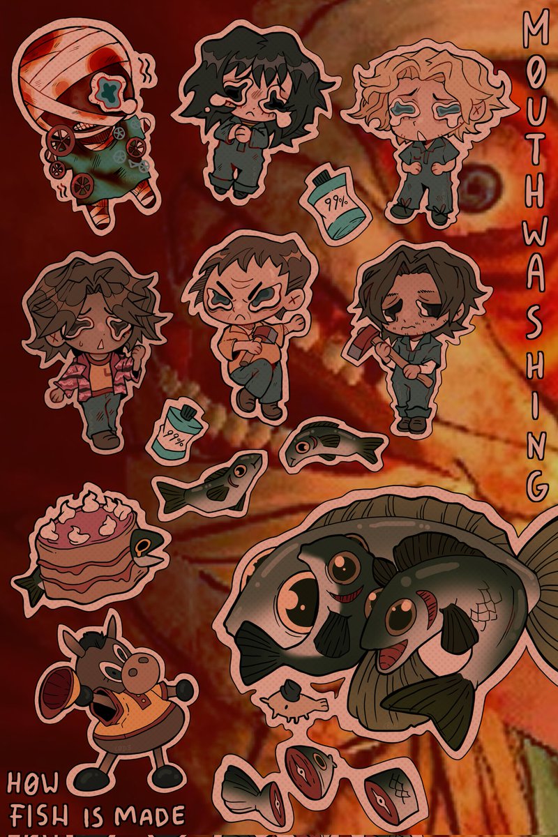 codeeyne's tweet image. lets GOOOOOOOO finished what i wanted to finish. #Mouthwashing #HowFishIsMade