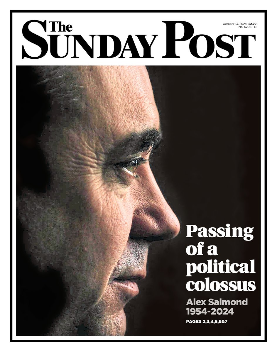 A first look at tomorrow's Sunday Post #TomorrowsPapersToday #Scotpapers