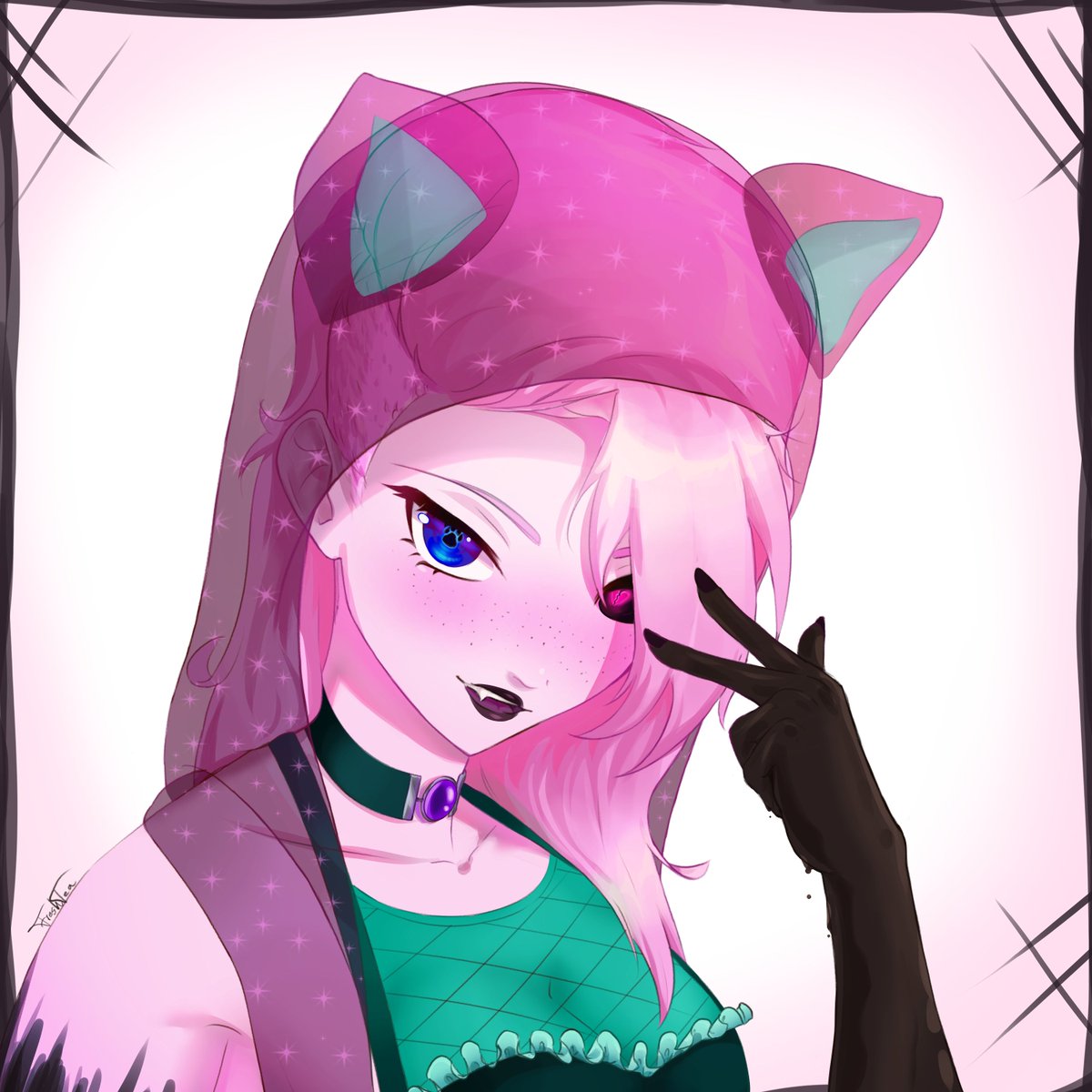 Marshy_Draws's tweet photo. I GOT THIS ADORIBLE COMMISSION DONE. 💜💜💜

I Love it so much, my Marsh looks so cute and cool.

Thanks for doing such an amazing job @FreshTeaArt https://t.co/RMDFARniOn