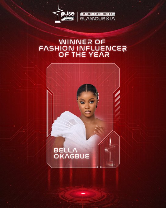 glitz__journal's tweet photo. Bella Okagbue wins Fashion Influencer of the Year for the Pulse Award 2024.... Congratulations ππ₯³
#bbnaija #pulseaward https://t.co/sagrLcZHyA