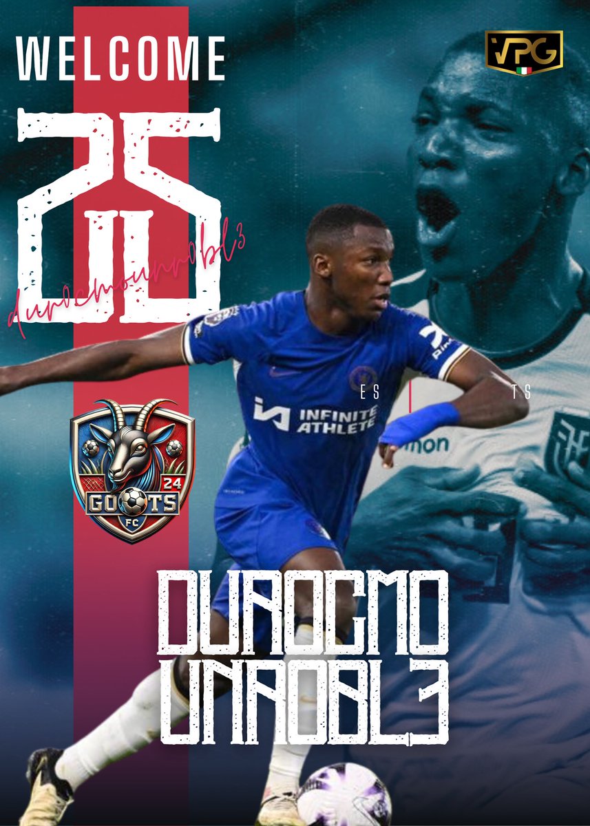 THE GOATS FC (@thegoats_fc) on Twitter photo #ROASTER
È stato tra i primi ad abbracciare il nostro progetto e per questo con grande onore presentiamo il nostro nuovo esterno a tutta fascia 🪽🔥
WELCOME <a href="/S1N3NOMIN3/">DON ART10M</a> 🇪🇨🔝
#roadtoglory
<a href="/VPGItaly/">VPG Italy 🇮🇹</a> #ROASTER
È stato tra i primi ad abbracciare il nostro progetto e per questo con grande onore presentiamo il nostro nuovo esterno a tutta fascia 🪽🔥
WELCOME <a href="/S1N3NOMIN3/">DON ART10M</a> 🇪🇨🔝
#roadtoglory
<a href="/VPGItaly/">VPG Italy 🇮🇹</a>