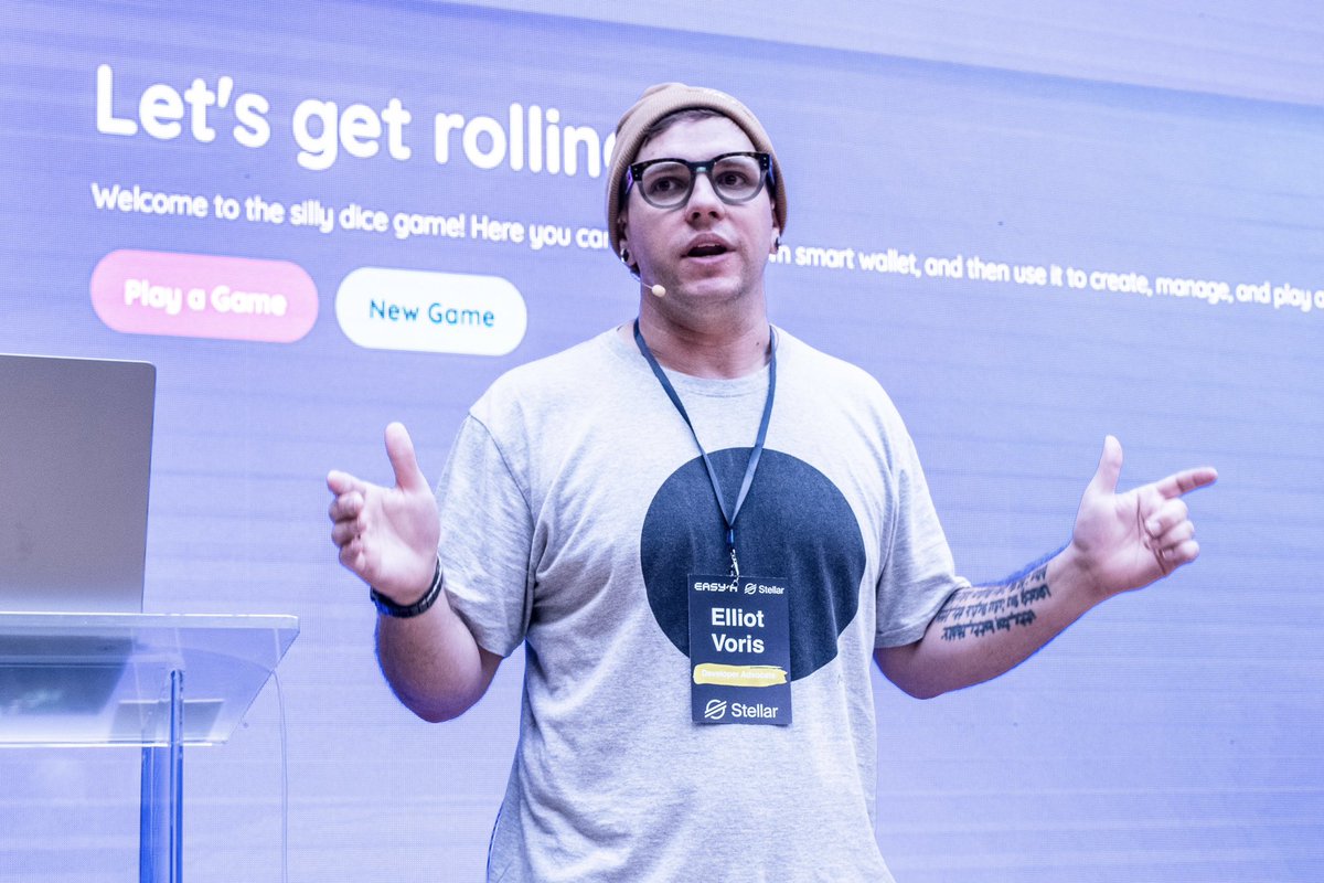 easya_app's tweet photo. From talks to workshops to fireside chats, day 1️⃣ of our EasyA x @StellarOrg Hackathon was action-packed! 💥 

Shoutout to our incredible speakers from Stellar, EasyA and @biggertechco for flying in to share your wisdom 🧠 

Y’all rocked the crowd! 🤘 https://t.co/ZUTC9FUlX7
