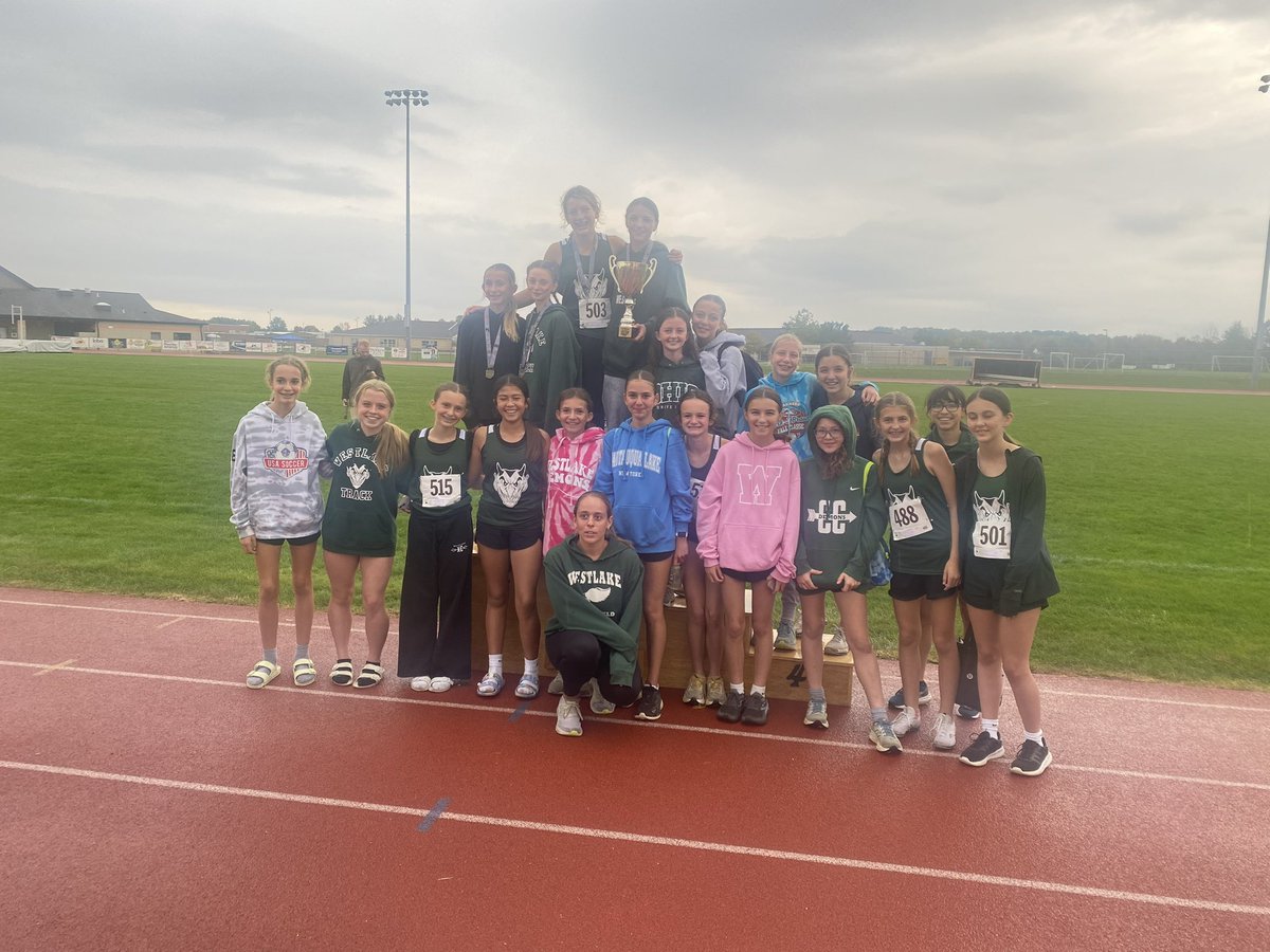 Congrats to our 7th/8th girls cross country team on their conference championship today! Outstanding job all! Thanks to Coach Bauer and Coach Bowles for all of their hard work with our athletes! Go Demons!