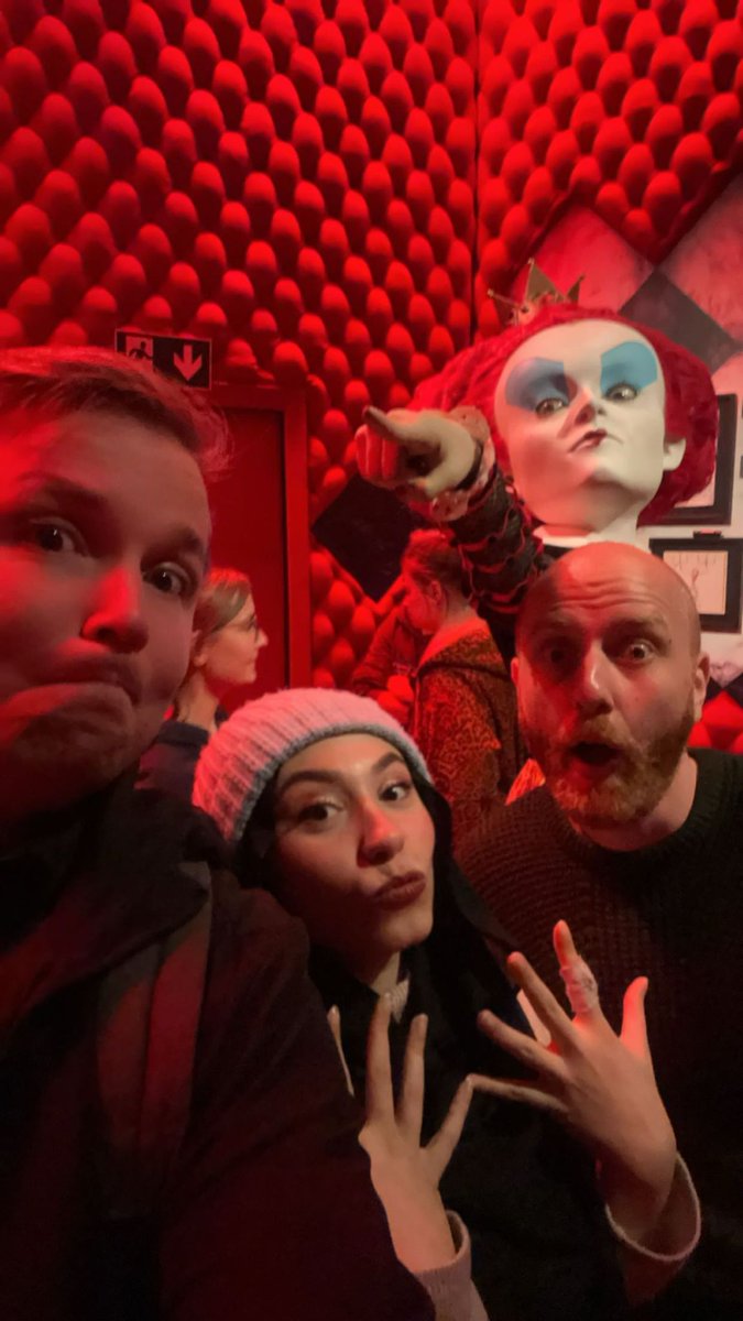 AbbensethJosh's tweet image. Kicked off this year's #MentalHealthDay with our first group trip! 🎃 Embracing Spooktober vibes at a Tim Burton exhibition, followed by a tasty Turkish BBQ feast. 🍖🖤 An awesome day with an even more awesome team. 🙌 Fingers crossed our next paper reviews aren't as scary!