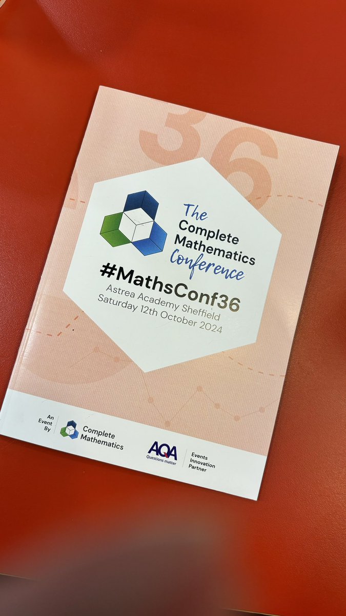 mks_maths's tweet photo. Had the best day at my first #MathsConf36 😊
I especially enjoyed the sessions with @MrMetacognition and Jon Southern https://t.co/UwVQf4StYj