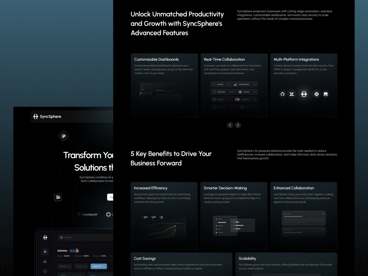 saisatvik_'s tweet photo. Free for the next 24 hrs⭐️
Introducing SyncSphere a Saas template made in
@framer

SyncSphere an AI-driven SaaS template for automation and growth with a high conversion rate.

Like and Comment "Saas" to get it free. Must be following to DM. https://t.co/xdUf3Mbdvb