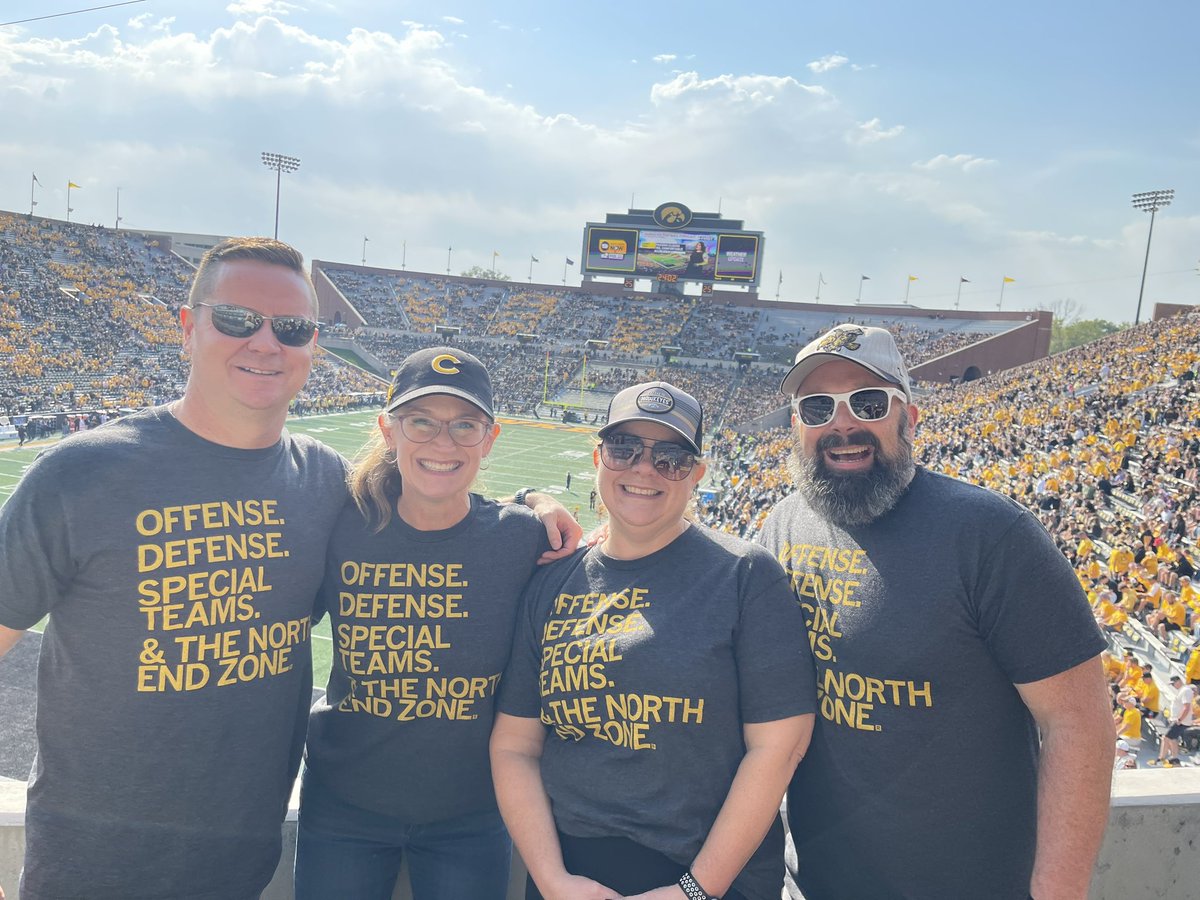Go Hawkeyes! #FightForIowa 
#TheNorthEndzone