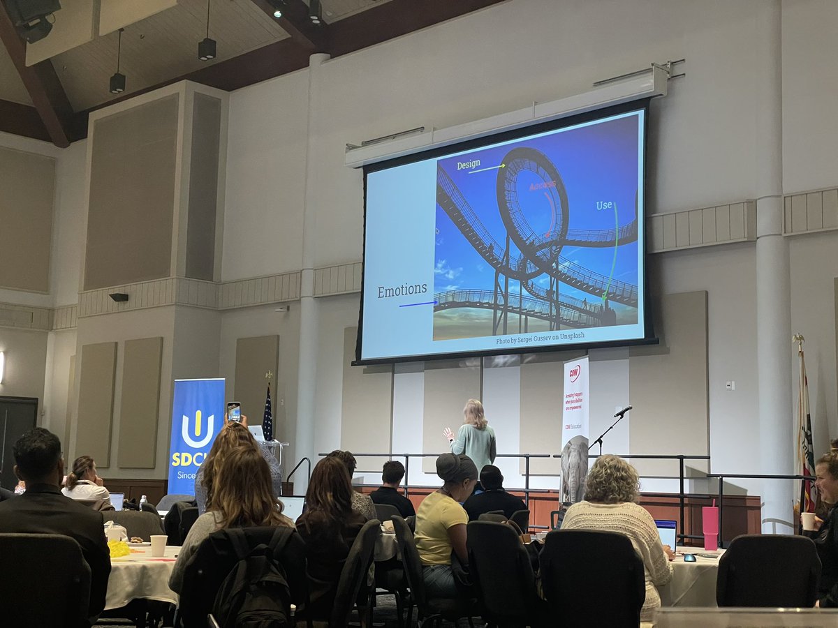 Ann Kozma (@annkozma723) on Twitter photo Really excited to hear the one and only <a href="/JenRoberts1/">Jen Roberts, NBCT</a> kick of <a href="/SanDiego_CUE/">San Diego CUE</a> as the Opening Keynote Speaker… brilliant insights about #AI 🙌🏼
#CUEmmunity Really excited to hear the one and only <a href="/JenRoberts1/">Jen Roberts, NBCT</a> kick of <a href="/SanDiego_CUE/">San Diego CUE</a> as the Opening Keynote Speaker… brilliant insights about #AI 🙌🏼
#CUEmmunity