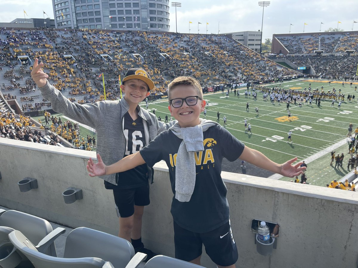 Here we go! Let’s Go Hawks! #FightForIowa