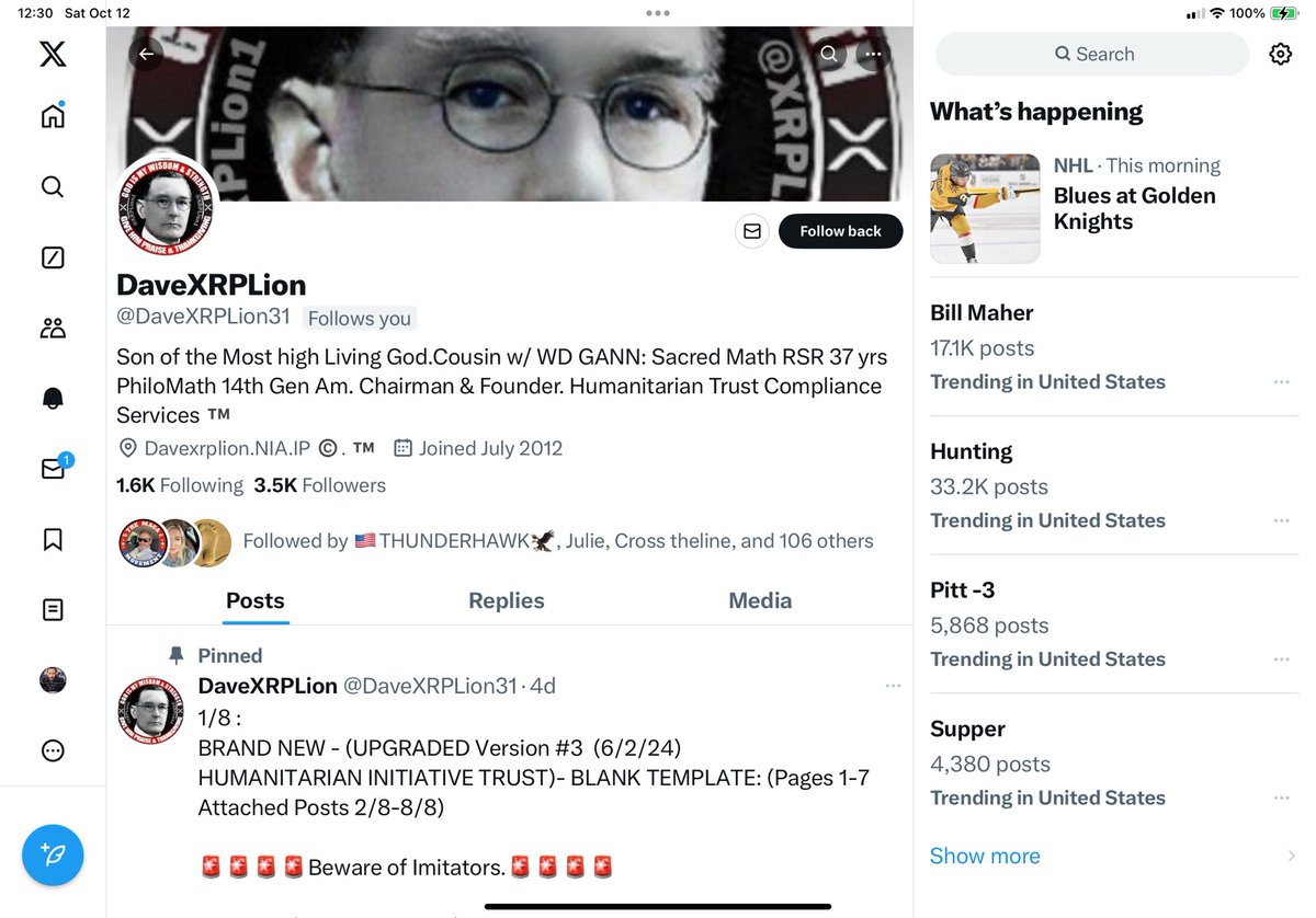 Folks. Check yourselves. 

If you ever see a follower with this profile photo and banner they are a scammer. One account gets shut down, another one starts. And they always use the same photo. Followed by over 100 of my friends. <a href="/MLilyjo/">Miss Lily</a> has been exposing this scammer for a long