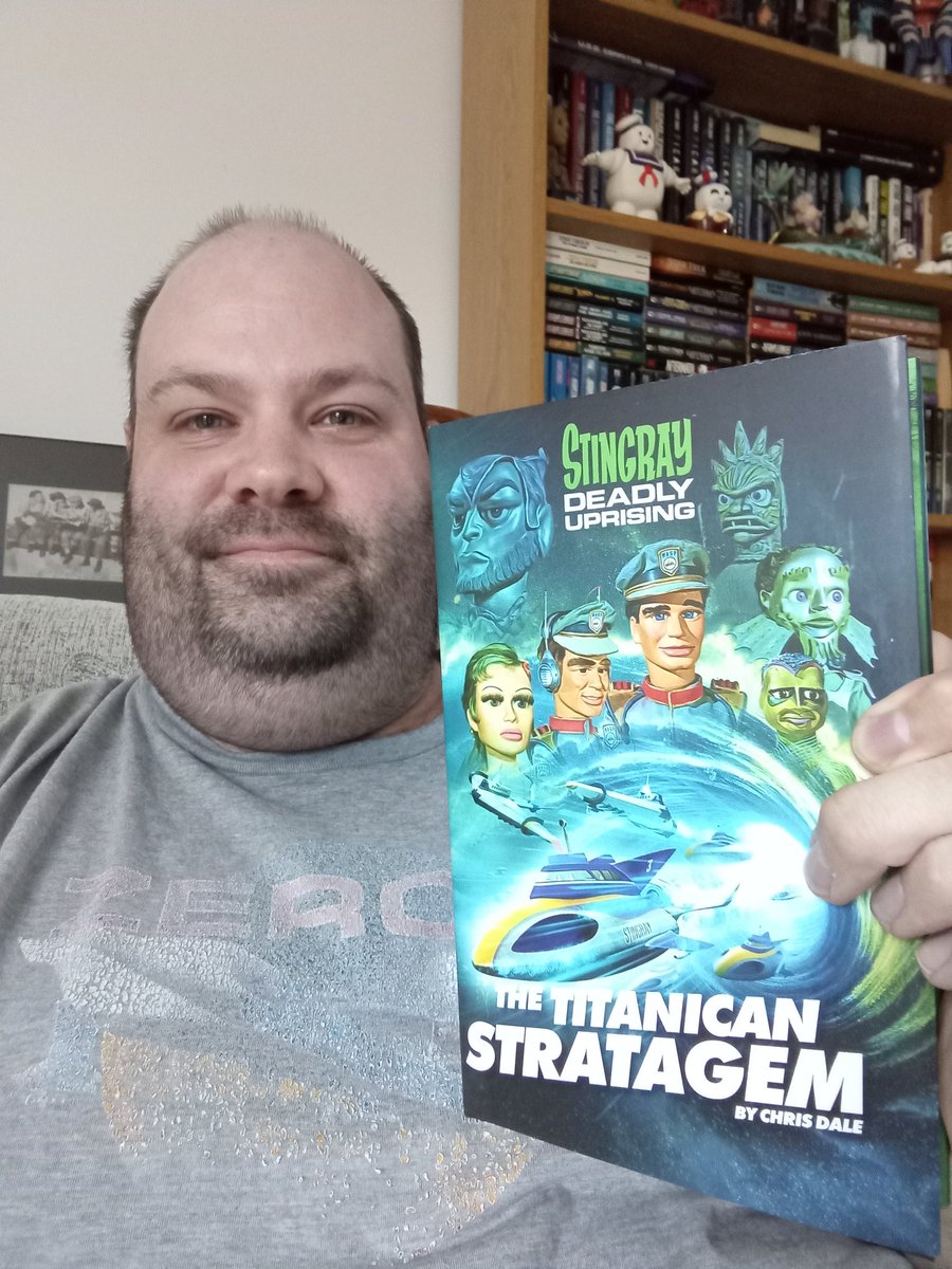 CaptAJH's tweet photo. Guess what arrived for me yesterday.... So excited to start reading it!
@GerryAndersonTV @ChrisDalek @ImJamieAnderson
#Stingray #SixtyYears #DeadlyUprising #Novel https://t.co/SHYFZxQYpR
