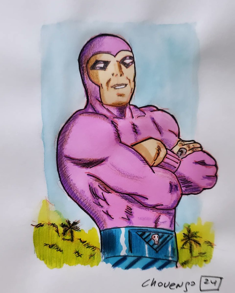 Chovengo's tweet image. 🟡Dia 12 Remoto

Dibuje al Fantasma de #leefalk el cual vive en la selva,  antes de las revistas leía los #comics en el diario y este era de mis favoritos 😉

Todos los materiales los encuentras en #terapiadepintura 🎨 

#inktober #inktober2024