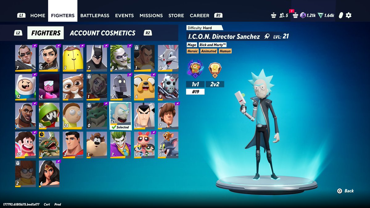 YtNibi's tweet image. I finally got both of my mains (Rick and Morty) into master, I’ve been working to get them to master since season 2 and I’m so happy my efforts payed off 🥹