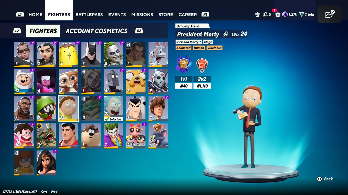 YtNibi's tweet image. I finally got both of my mains (Rick and Morty) into master, I’ve been working to get them to master since season 2 and I’m so happy my efforts payed off 🥹
