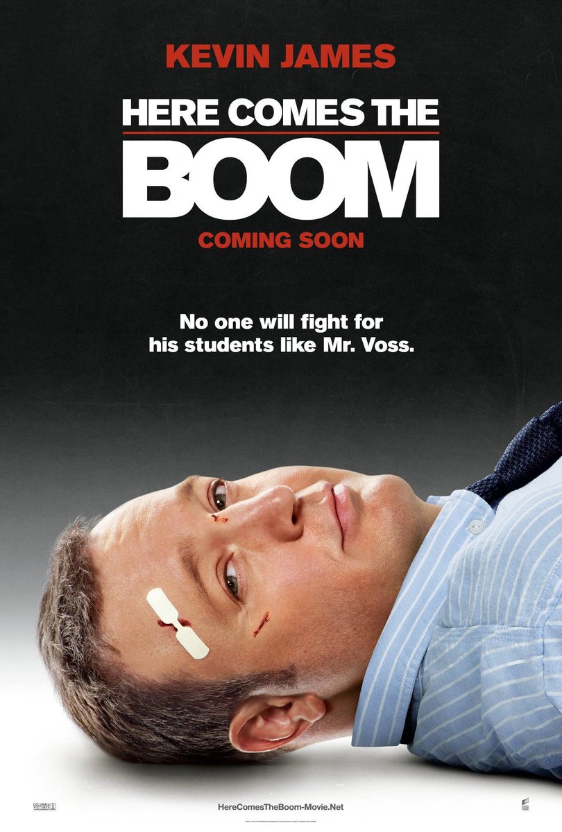 FilmNewsNos's tweet photo. 🎬MOVIE HISTORY: 12 years ago today, October 12, 2012, the movie ‘Here Comes the Boom’ opened in theaters!
@KevinJames @salmahayek #HenryWinkler #GregGermann #GaryValentine @jakezyrus #BasRutten #ReggieLee #JasonMiller #MarkMunoz #MelissaPeterman #JoeRogan #FrankCoraci https://t.co/nnhb8k83tt