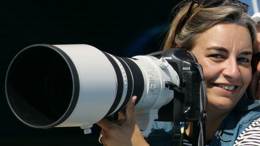 Remembering Anja Niedringhaus | German photojournalist born #OTD in 1965. She was killed in #Afghanistan, 2014.

The only woman on a team of 11 <a href="/AP/">The Associated Press</a> photographers that won the 2005 #Pulitzer Prize for Breaking News Photography for coverage of the Iraq War.

theatln.tc/2pZHcET
