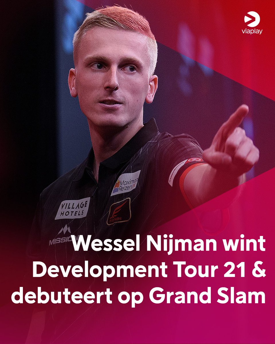 viaplaysportnl's tweet image. De Grand Slam of Darts krijgt een debutant ➥ 𝗪𝗲𝘀𝘀𝗲𝗹 𝗡𝗶𝗷𝗺𝗮𝗻!

#ViaplayDarts #DevelopmentTour